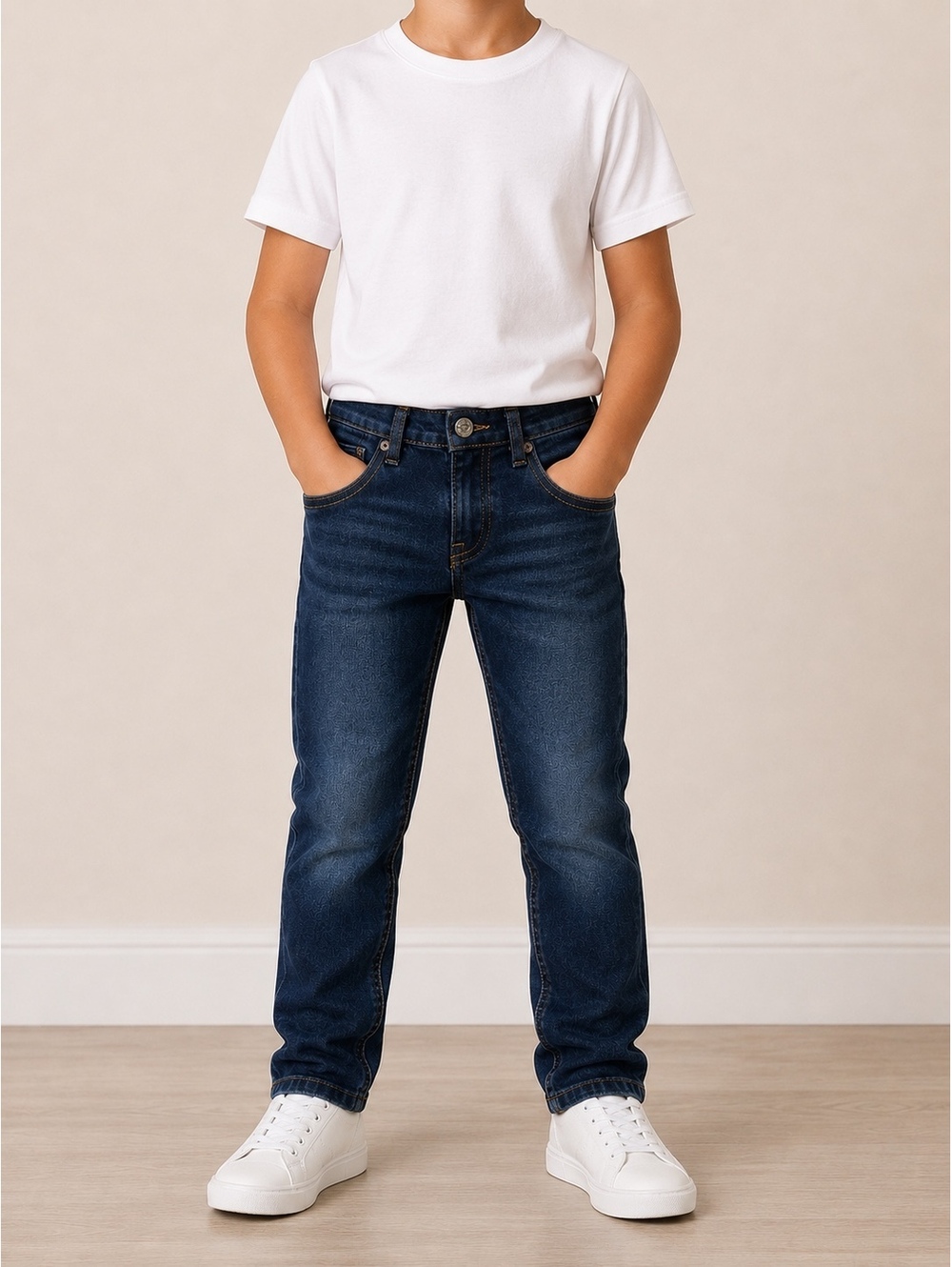 Boy's Polo Ralph Lauren Boys Jeans Size 4 4T Blue Denim Straight Leg Classic